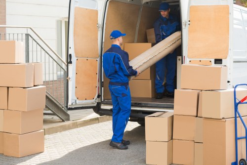Moving team supporting a home move in Bellingham