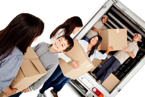 Local Bellingham movers helping with a business relocation