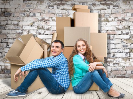 Furniture pick-up service for a Bellingham home with a couch and chair removal