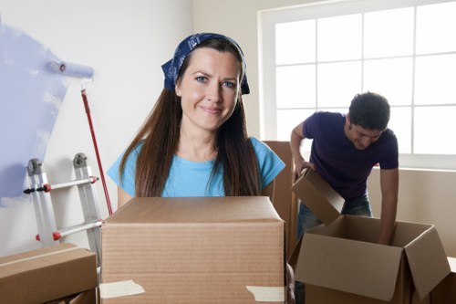 Local moving truck handling apartment and condo access in Bellingham