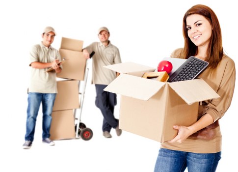 Residential moving support on a Bellingham street