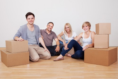 Careful furniture handling during a Bellingham removal