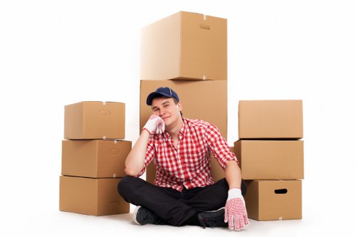 Prepared moving van for local removals in Bellingham